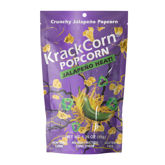 KrackCorn Jalapeno Heat- 12 Count