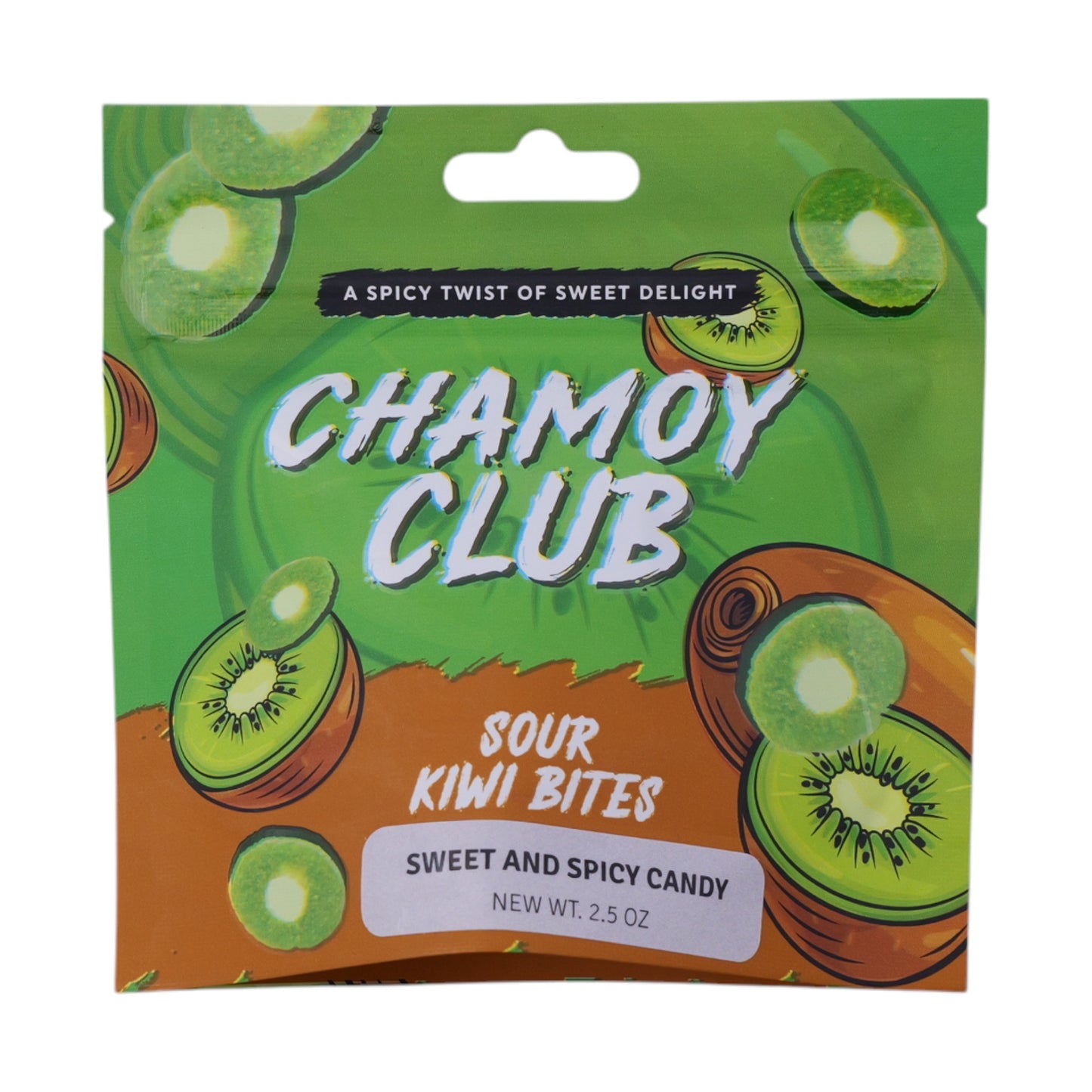 Sour Kiwi Bites 2.5oz- Chamoy Club